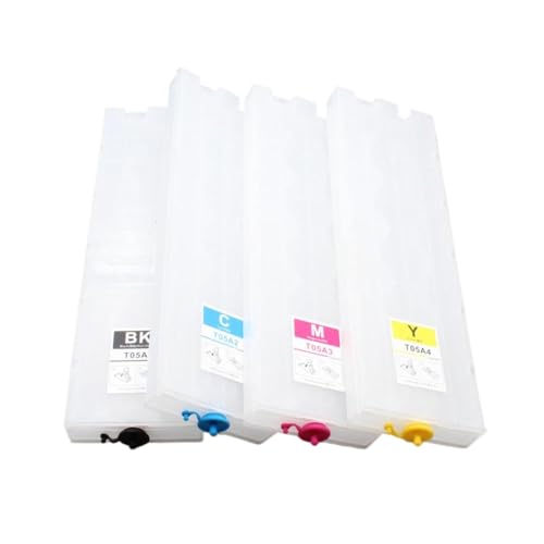 DWOGCEBX Leere Nachfüllkartusche T05A1 T05A4 T05B1 T05B4 T05A T05B kompatibel mit WF C878R WF C879R Drucker Kein Chip enthalten von DWOGCEBX