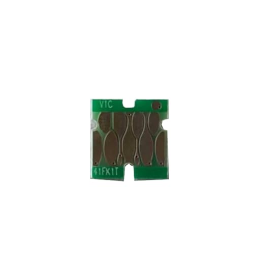 DWOGCEBX T41F T41F5 T41F2 T41F3 T41F4 Tintenpatronenchip kompatibel mit SC T3400 SC T5400 T3400 T5400 Drucker 350 ml Einmal(Cyan) von DWOGCEBX