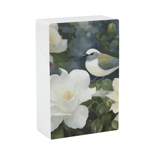 Gardenia Zigarettenetui Blumen Vögel Normalgröße Zigarettenetui Skul Style Box 20 Kapazität Damen und Herren Perfekt zum Rollen Ihrer eigenen Zigaretten Gardenia Zigarettenetui Blumen Vögel Normalgröße Zigarettenetui Skul Style Box 20 Kapazität Damen und Herren Perfekt zum Rollen Ihrer eigenen Zigaretten von DWTJKMS