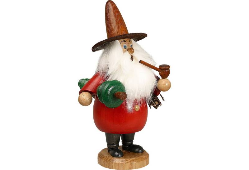 DWU - Drechselwerkstatt Uhlig Räuchermännchen Baummauser rot (19cm) Räuchermann von Drechselwerkstatt Uhlig von DWU - Drechselwerkstatt Uhlig