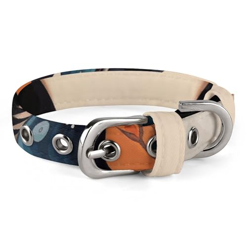 Anime Pictures Hundehalsband, verstellbar, weich und bequem, Welpenhalsbänder mit Metallschnalle, Haustierhalsband für kleine, mittelgroße Haustiere von DWVSFJM