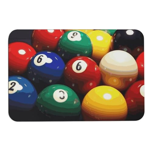 Color Billard Kieselalgen-Badematte, absorbiert Feuchtigkeit und Schmutz, Fußmatte mit rutschfester Gummi-Unterseite, Bodenmatte passt unter die Tür, für Badezimmer, Boden, Badewanne, Dusche Color Billard Kieselalgen-Badematte, absorbiert Feuchtigkeit und Schmutz, Fußmatte mit rutschfester Gummi-Unterseite, Bodenmatte passt unter die Tür, für Badezimmer, Boden, Badewanne, Dusche von DWVSFJM