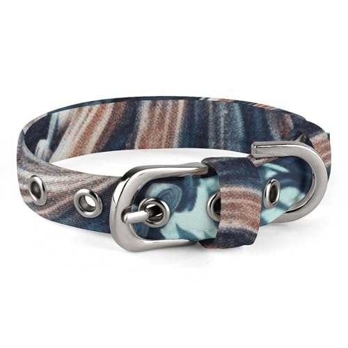 Cooles Oktopus-Hundehalsband, verstellbar, weich und bequem, Welpenhalsbänder mit Metallschnalle, Haustierhalsband für kleine, mittelgroße Haustiere von DWVSFJM