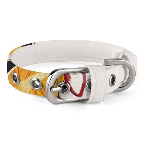High Heel Shoes Hundehalsband, verstellbar, weich und bequem, Welpenhalsbänder mit Metallschnalle, Haustierhalsband für kleine, mittelgroße Haustiere von DWVSFJM