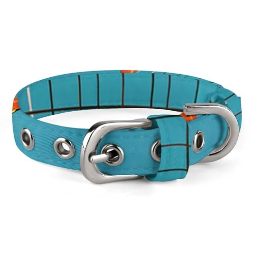 Lustiges Hundehalsband für Tennisschläger und Tennisbälle, verstellbar, weich und bequem, Welpenhalsbänder mit Metallschnalle, Haustierhalsband für kleine, mittelgroße Haustiere Lustiges Hundehalsband für Tennisschläger und Tennisbälle, verstellbar, weich und bequem, Welpenhalsbänder mit Metallschnalle, Haustierhalsband für kleine, mittelgroße Haustiere von DWVSFJM