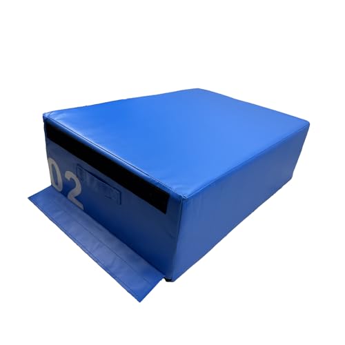 Steigern Sie die Fitness Ihres Kindes mit der Children Jump Box 4 in 1 Schaumstoffbox, stapelbares Design für körperliches Training und Outdoor-Aktivitäten(Size:75x55x25cm) von DWZL