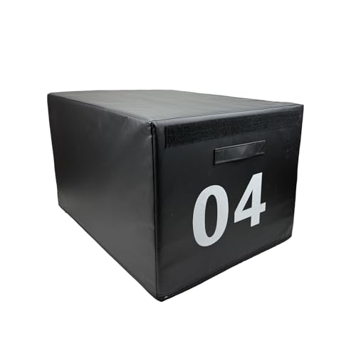 Steigern Sie die Fitness Ihres Kindes mit der Children Jump Box 4 in 1 Schaumstoffbox, stapelbares Design für körperliches Training und Outdoor-Aktivitäten(Size:75x55x45cm) von DWZL