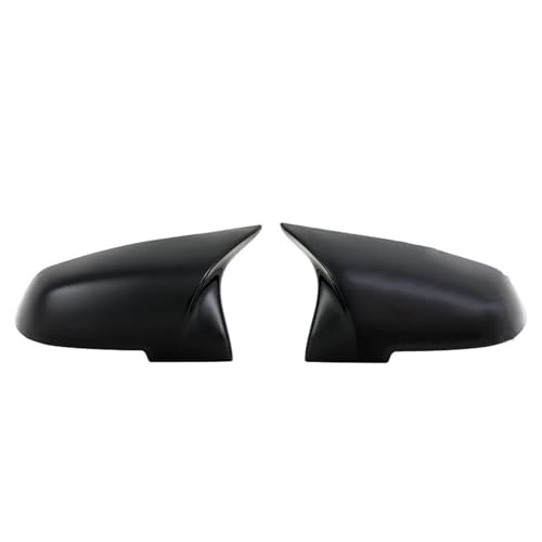 1 Paar Auto-Seitenrückspiegel-Abdeckkappe Für BMW Serie 1 2 3 4 XM 220i 328i 420i F20 F21 F22 F23 F30 F32 F33 F36 X1(Black) von DXDQS