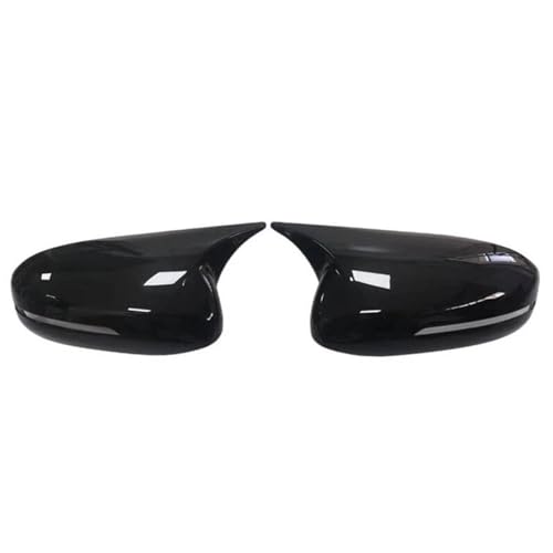 1 Paar Für Kia Für Optima K5 2011-15 2016-20 Rückspiegelabdeckung Gehäuse Schwarz Glänzend Carbonfaser-Seitenspiegelkappe(Glossy Black 11-15) von DXDQS