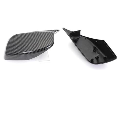 2ps Rückspiegel Seitenspiegel Abdeckkappen Für BMW 5 Series E60 E61 E63 E64 2004-2008 520i 525i 528i 528xi 530i(Carbon Fiber Look) von DXDQS