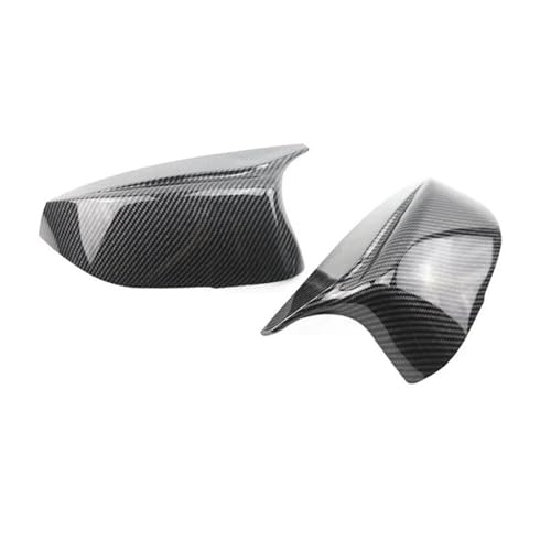 2x Carbon Look Schwarz Rückspiegel Abdeckung Kappen Für Infiniti Q50 Q60 QX30 Q70 2014-2022(Carbon Fiber Look) von DXDQS