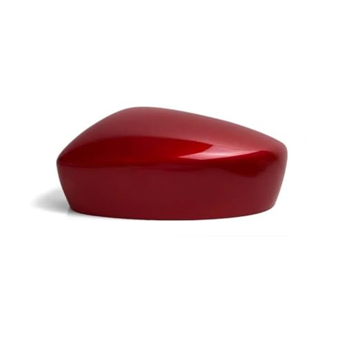 Äußere Rückspiegelabdeckung Seitenrückspiegelschale Gehäusefarbe Lackiert Für Mazda 3 Für Axela 2014-2016(Red Left) von DXDQS