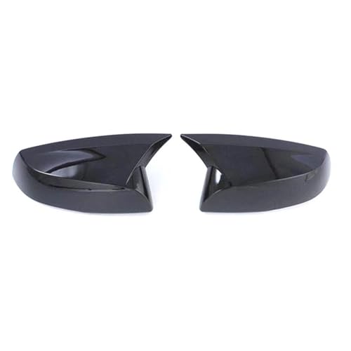 Außen Rückspiegel Abdeckung Für Toyota Für RAV4 2020 2021 Zubehör Protector(Bright black) von DXDQS