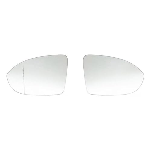 Auto Beheizte Spiegel Glas Für VW Für Golf 8 2020 2021 2022 Objektiv Rückspiegel Reflektor Elektrische Heizung Glas(A pair) von DXDQS