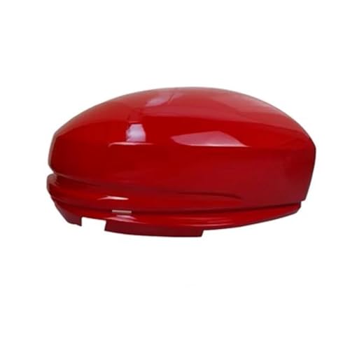 Auto Rückspiegel Abdeckung Shell Seite Spiegel Glas Licht Rahmen Für HONDA Für JAZZ Für FIT Für CITY 2014-2018(Red no Hole-RH) von DXDQS
