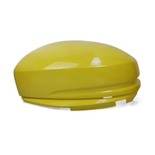 Auto Rückspiegel Abdeckung Shell Seite Spiegel Glas Licht Rahmen Für HONDA Für JAZZ Für FIT Für CITY 2014-2018(Yellow no Hole-LH) von DXDQS