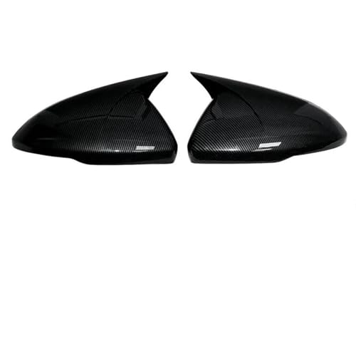 Auto Rückspiegel Seitenspiegel Abdeckung Flügelkappe Außentür Rückansicht Fall Trim Shell Gehäuse Für Chevy Für Cruze 2016-2019(Carbon pattern) von DXDQS