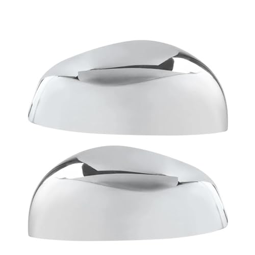 Auto-Seitenspiegel-Abdeckkappe Für Benz Für Smart Fortwo 453 W453 2015 2016 2017 2018 2019 2020 2021 2022 2023 2024(1pair Chrome) von DXDQS