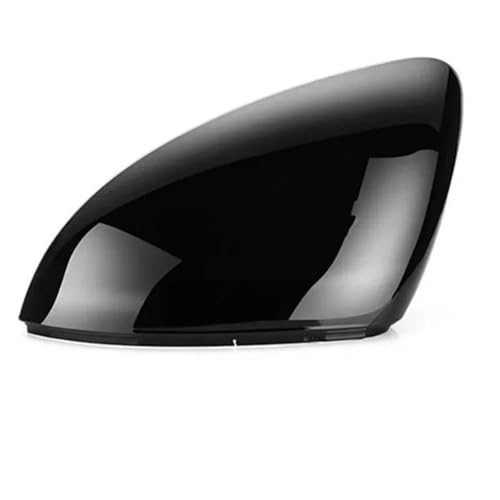 Auto-Seitenspiegelabdeckung Für VW Für Golf 7 MK7 MK7.5 Für Touran L Rückspiegelgehäusekappen Automobilteile Trim(Black-Left) von DXDQS
