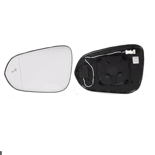 Autospiegel Für Lexus RX RX300 RX350 RX450 2015-2023 Außenseite Reflektierende Glaslinse Mit Heizung Blind Spot(2PCS left and right) von DXDQS