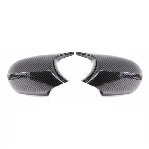 Carbon Fiber Muster Schwarz Seite Spiegel Abdeckung Ersatz Für E90 E91 2005-2011 E92 E93 2006-2013 E81 E82 E88 E87 E88(New 2) von DXDQS