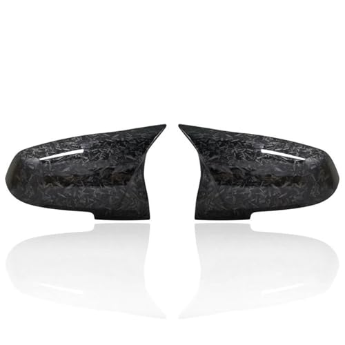 Für 1 2 3 4 Serie F20 F30 F31 F32 F36 2012 - UP 320i 328i 330d 335i M3 M4 Look Stil Carbon Fiber Spiegel Abdeckung(Forged Carbon Look) von DXDQS