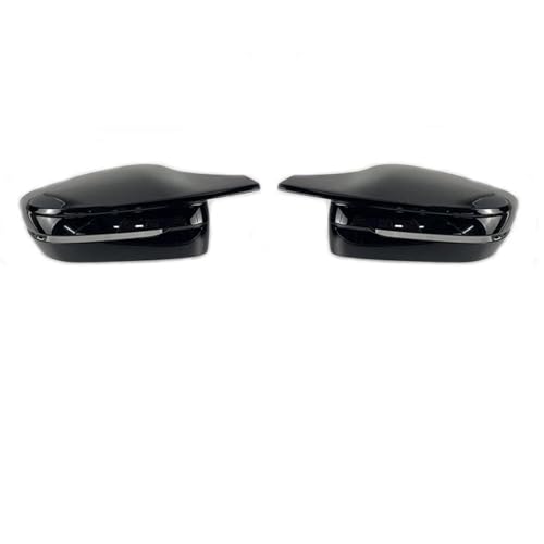 Für 3 5 7 8 Serie G20 G21 G28 320d 330e 330i G30 G38 G11 G12 G15 G16 Auto Seite Flügel Spiegel Abdeckung Rückansicht Kappen(Black) von DXDQS