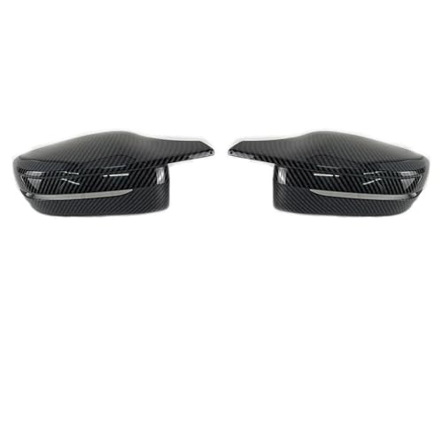 Für 3 5 7 8 Serie G20 G21 G28 320d 330e 330i G30 G38 G11 G12 G15 G16 Auto Seite Flügel Spiegel Abdeckung Rückansicht Kappen(RHD-Carbon Pattern) von DXDQS