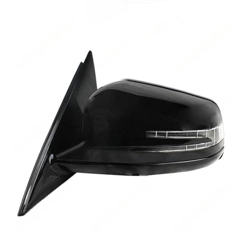 Für Benz Für W212 2010-2015 Rückspiegelbaugruppe 17-zeilige Beheizte Stehleuchte Mit Spiegeleinstellung Und Elektrischer Klappung(1pcs left B) von DXDQS