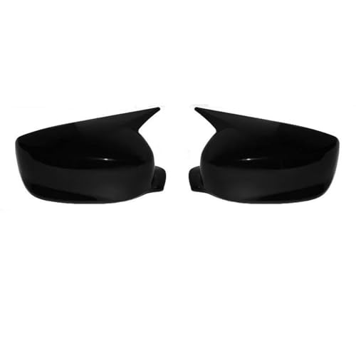 Für Honda Für Accord 9th 2008-2017 Auto Rückspiegel Abdeckung Trim Horn Stil Tür Limousine Carbon Faser Stil Glänzend Schwarz(Gloss Black) von DXDQS