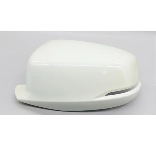 Für Honda Für Accord 9th 2014-2017 Autoteile Rückspiegel-Abdeckkappe Mit Lampentyp Türseitengehäuse Shell Deckelverkleidung(Pearl White LH) von DXDQS