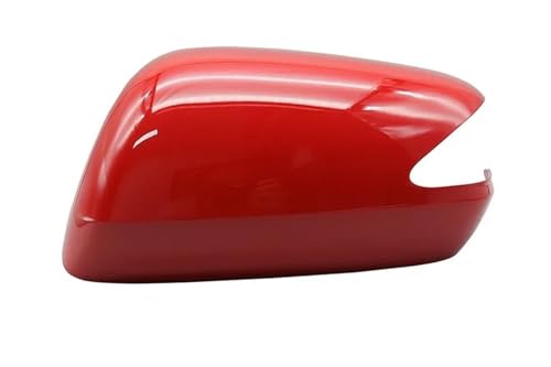 Für Honda Für Fit 2008-2013 Auto Außen Rückspiegel Abdeckung Seite Spiegel Gehäuse Shell Mit Lampe Typ(1pcs ruili red left) von DXDQS