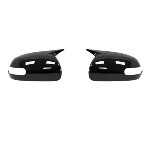 Für KIA K3 Für Forte Für Cerato Für Ceed 1 2009-2013 Auto Außen Rückspiegel Abdeckung Kappe Gehäuse Shell Trim(Bright black) von DXDQS