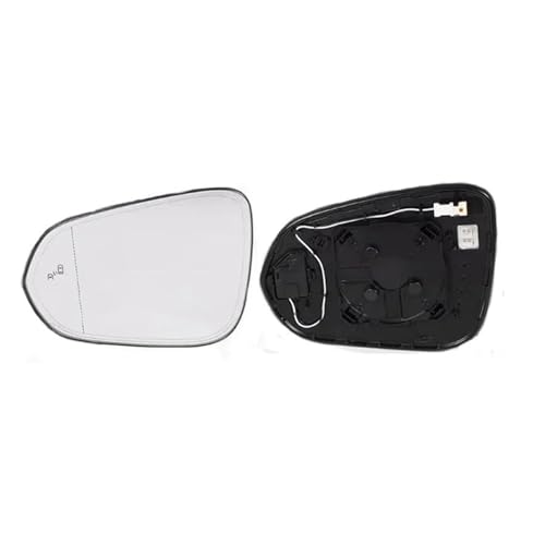 Für Lexus NX NX200 NX300 2015-2022 Auto Seitenspiegellinse Rückspiegel Reflektierende Linsen Glas Mit Heizung Blind Spot(2PCS left and right) von DXDQS