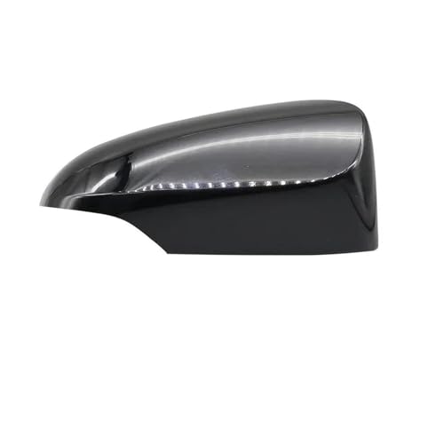 Für Toyota Für Yaris 2012 2013 2014 2015 2016 2017 2018 2019 2020 Auto Externe Rückspiegel Abdeckung Spiegel Kappe Shell(Black RH) von DXDQS