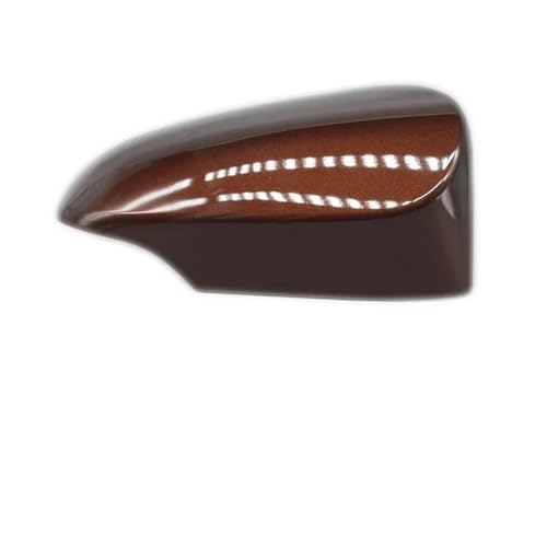 Für Toyota Für Yaris 2012 2013 2014 2015 2016 2017 2018 2019 2020 Auto Externe Rückspiegel Abdeckung Spiegel Kappe Shell(Brown RH) von DXDQS