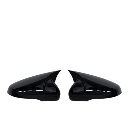 Für VW Für Golf MK6 MK7 7,5 GTI R GTD Basis 2009-2020 2Pcs Seite Rückspiegel Abdeckung Kappen Spiegel Fall Glanz Schwarz Tuning(MK7 MK7.5 Gloss) von DXDQS