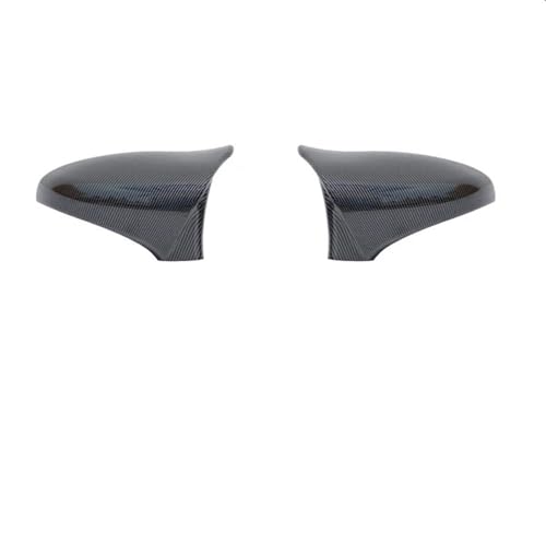 LHD Paar Glänzend Schwarz Seite Rückspiegel Flügel Spiegel Für Lexus IS200 IS250 IS300 IS350 2014-2020 Rückspiegel Abdeckung Kappe(Carbon Fiber Look) von DXDQS