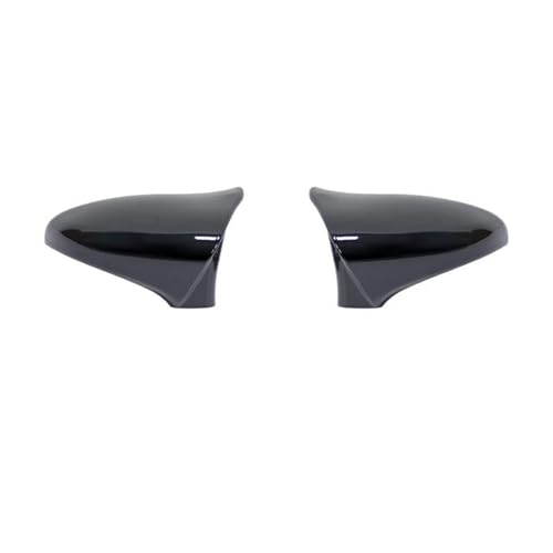 LHD Paar Glänzend Schwarz Seite Rückspiegel Flügel Spiegel Für Lexus IS200 IS250 IS300 IS350 2014-2020 Rückspiegel Abdeckung Kappe(Gloss Black) von DXDQS