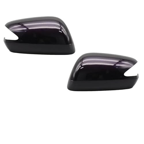 Paar Auto Rückspiegel Abdeckung Deckel Für Honda Für Fit Für Jazz 2009-2013 GE6 GE8 Auto Tür Außenseite Spiegel Kappe Shell(Purple LH RH) von DXDQS