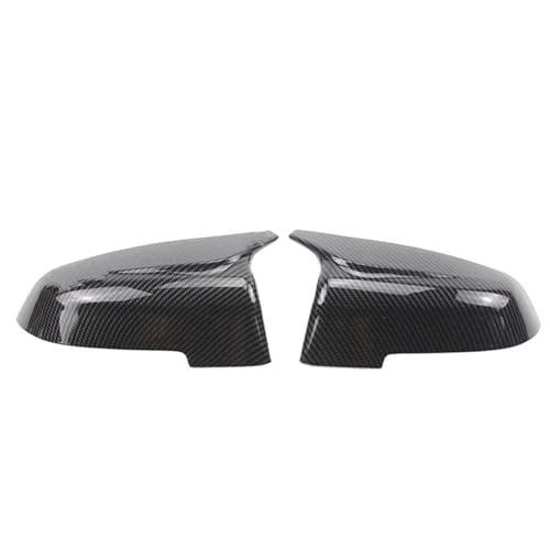 Rückspiegel Seitenflügel Spiegel Abdeckkappe Schwarz Für BMW 5 6 7 Serie F10 F11 F18 F07 F12 F13 F06 F01 F02 LCI(Carbon Fiber Look) von DXDQS