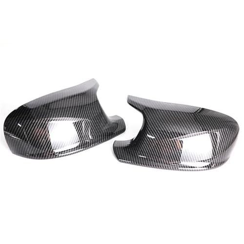 Schwarz Glänzend Rückspiegel Abdeckkappe Für BMW X1 E84 X3 F25 Pre-LCI 2010 2011 2012 2013 Zubehör(1 set Carbon pattern) von DXDQS