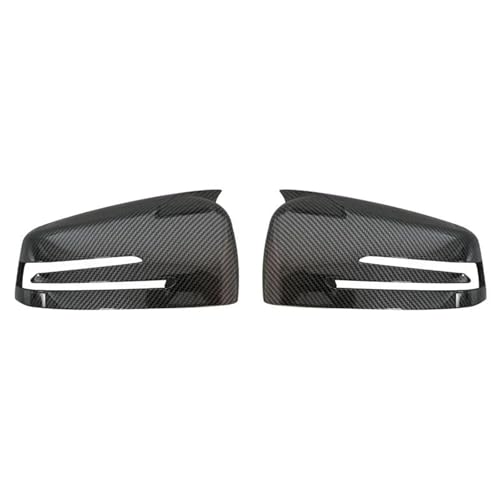 Seitenspiegelkappenabdeckungen Für Benz W176 W246 W212 W204 C117 X156 X204 W221 C218 ABCES CLA GLA GLK-Klasse Schwarz(Carbon fiber pattern) von DXDQS