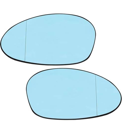 Spiegel Beheizte Seite Spiegel Glas Rückspiegel Für BMW E90 E92 E91 E93 E82 E88 E86 E85 Z4 51167157247 51167157246(Blue L R) von DXDQS