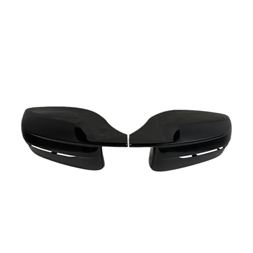 Spiegelabdeckung M-Stil Auto-Seitenrückspiegel-Abdeckkappe Für 3 4 5 7 8 Serie G20 G21 G30 G38 G22 G23 G11 G12 G15 G16(LHD-Bright black) von DXDQS