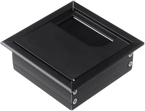 Kabeldurchführung for den Schreibtisch, 80 x 80 mm/160 mm/275 mm, Kabellochabdeckung aus Aluminiumlegierung, Kabelklemme, Hardware for Kabelbefestigung, Kabeldurchführung for den Schreibtisch, 80 x 80 mm/160 mm/275 mm, Kabellochabdeckung aus Aluminiumlegierung, Kabelklemme, Hardware for Kabelbefestigung, von DXEAIN