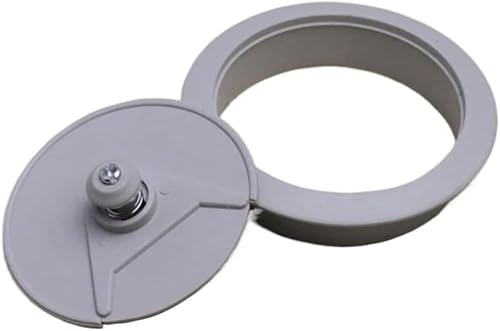 Kabeldurchführungen for den Schreibtisch, 10 Stück, 60 mm, 53 mm, 50 mm, Kabelanschluss-Drahtlochabdeckung. von DXEAIN