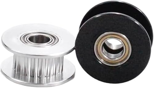 Umlenkrolle, 16/20 Zähne, Radbohrung 3 mm, 4 mm, 5 mm, Aluminium-Zahnrad, Zahnbreite 6 mm, 10 mm, 1 Stück Umlenkrolle, 16/20 Zähne, Radbohrung 3 mm, 4 mm, 5 mm, Aluminium-Zahnrad, Zahnbreite 6 mm, 10 mm, 1 Stück von DXEAIN