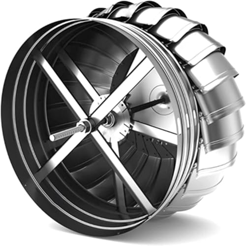 Ventilatordach, regendichte Abluftkappe for Dachkamin, rotierender Ventilator aus Edelstahl. Ventilatordach, regendichte Abluftkappe for Dachkamin, rotierender Ventilator aus Edelstahl. von DXEAIN