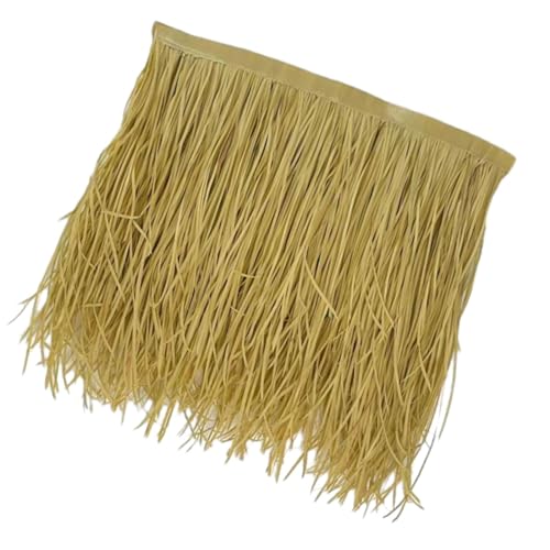 Strohdach Strohdach Kunstrasen Sockelleiste Dach für Strohdach Garten Outdoor Stil G Strohdach Strohdach Kunstrasen Sockelleiste Dach für Strohdach Garten Outdoor Stil G von DXEHSEUY